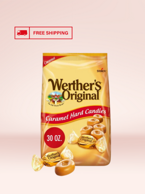 Werther's Original Hard Caramel Candy, 30 oz