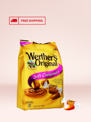 Werther's Original Soft Caramel Candy, 25 oz