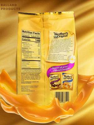 Werther's Original Soft Caramel Candy, 25 oz